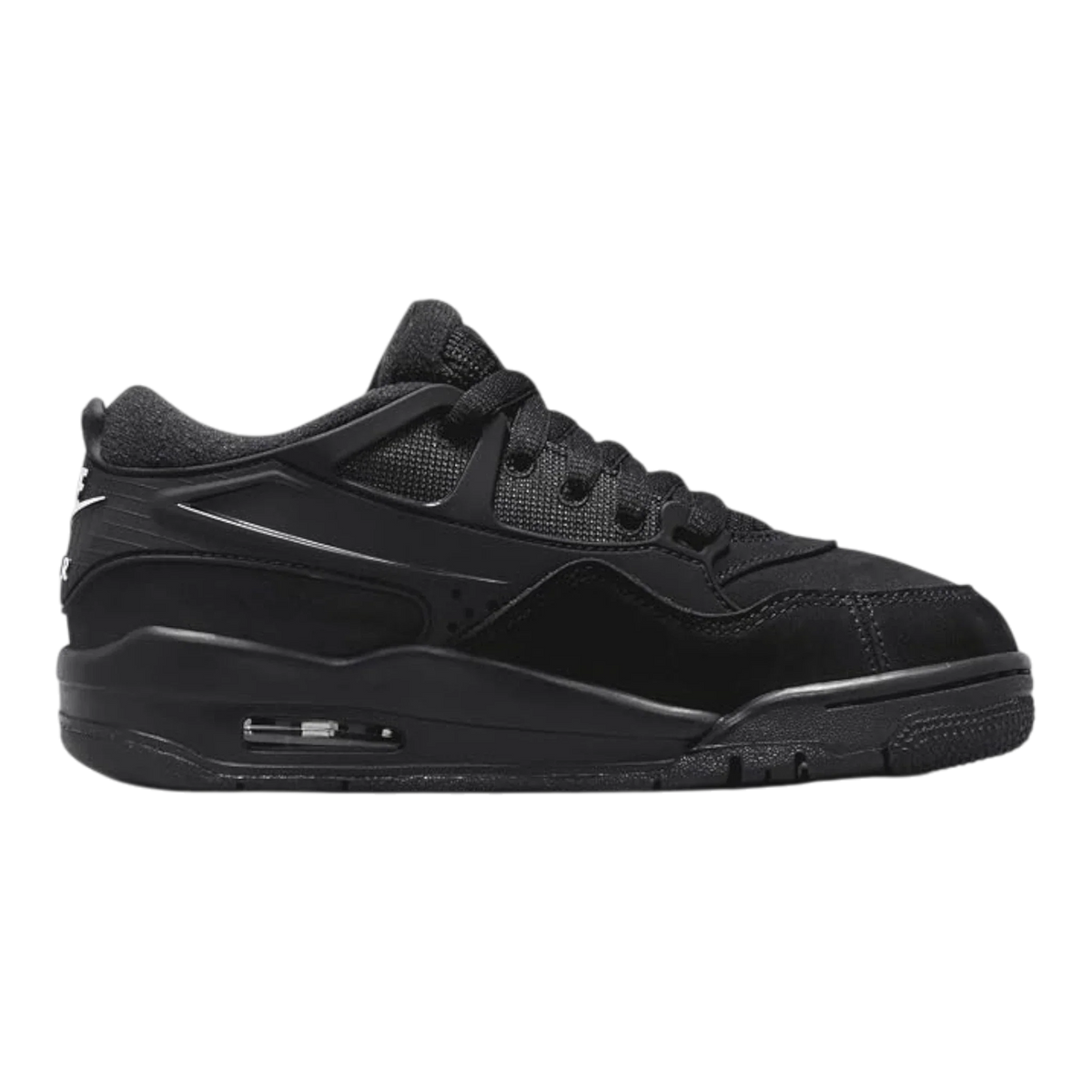 Air Jordan 4 RM Big Kids' (GS) Sneakers — Black Cat Mid-Top