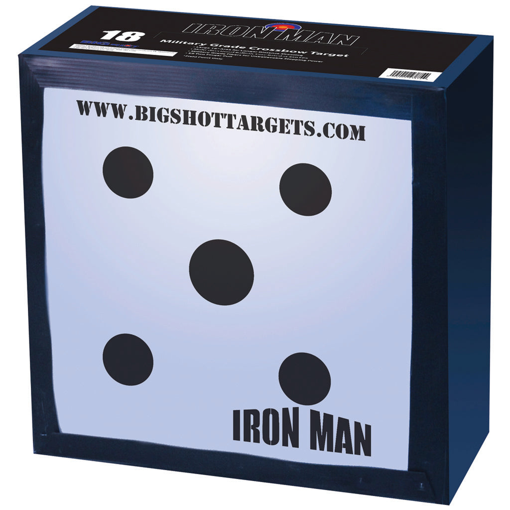 BIGshot Big Shot Iron Man 18 Crossbow Target - Front View