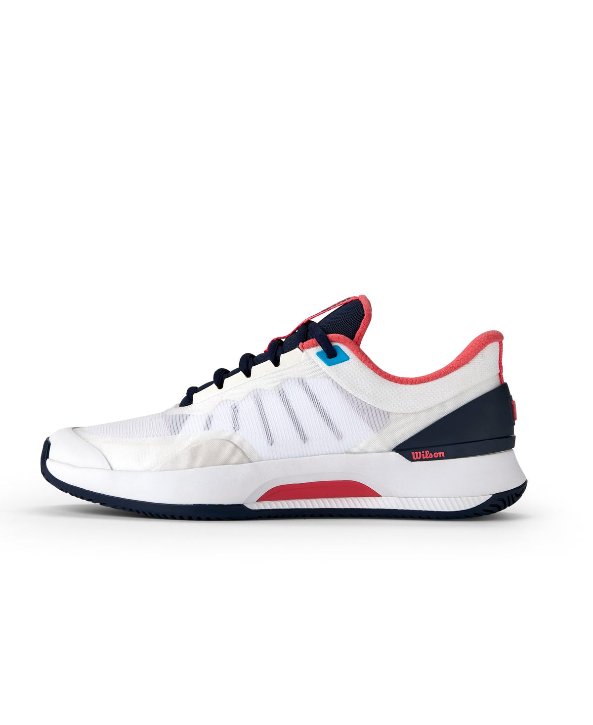 Wilson Intrigue Tour Womens Tennis Shoes, White/Navy Blazer/Dubarry - main view