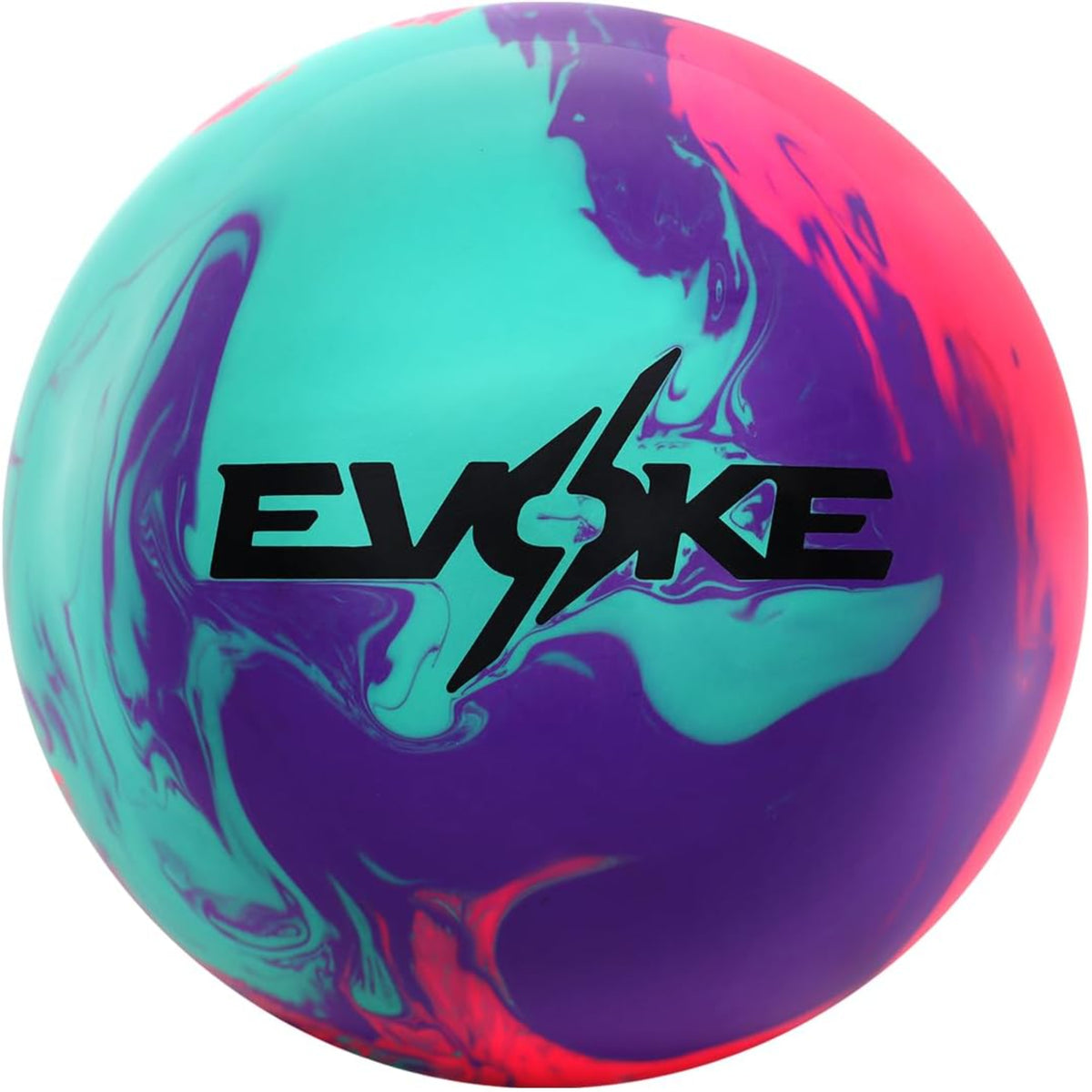 Motiv Evoke Mayhem Solid Reactive Bowling Ball | Teal Purple Pink