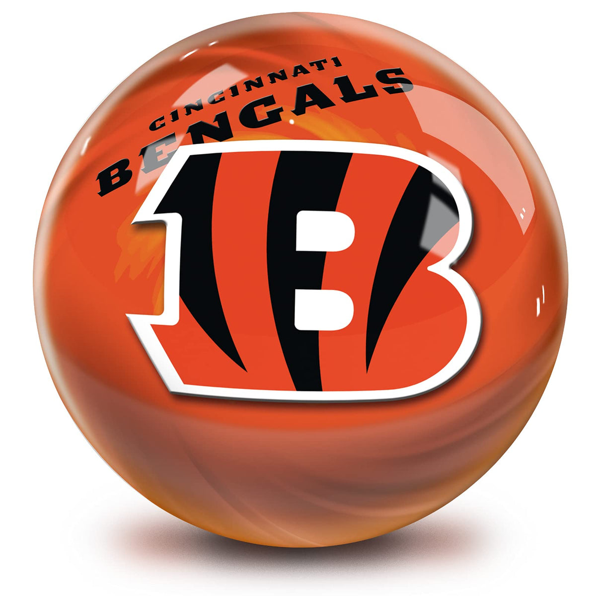 KR Strikeforce Strikeforce Bowling Officially Licensed NFL Cincinnati Bengals Undrilled Bowling Ball - view 1
