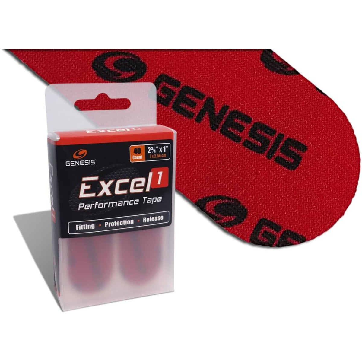 Genesis Excel Performance Tape - Fitting & Protection Finger Tape for Bowlers - multi-color - Genesis