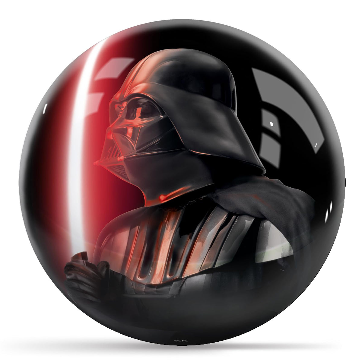 KR Strikeforce Star Wars Darth Vader Lightsaber Undrilled Bowling Ball (6, Pounds) - view 1