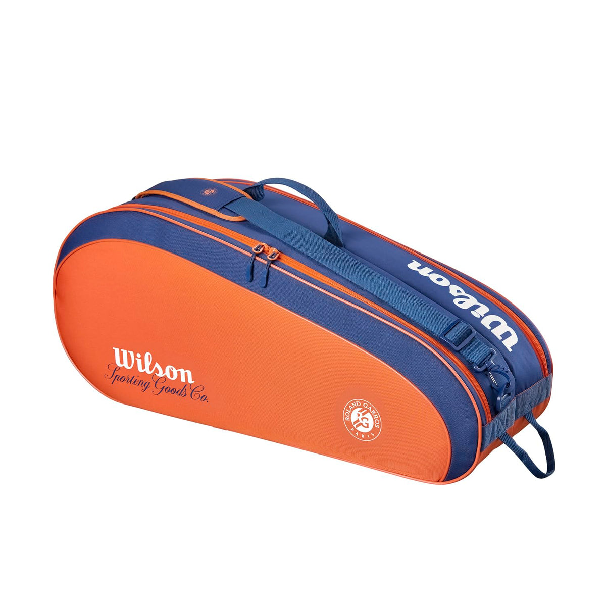 Wilson Roland-Garros 2026 Team 6 Pack Tennis Bag, Clay/Navy - main view