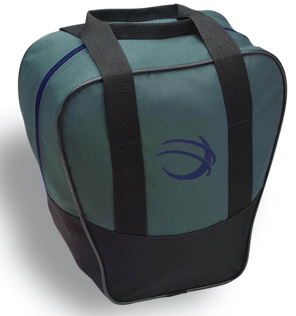 BSI Nova Bowling Bag for Men & Women – Single Ball Tote with Compact Shoe & Accessory Storage – Hunter/Black - view 1