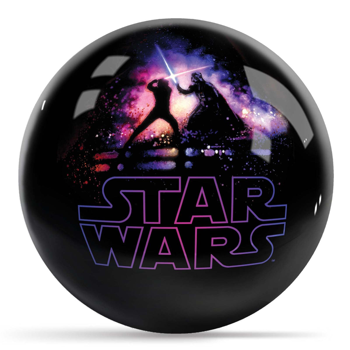 KR Strikeforce Star Wars Fight Scene Logo Undrilled Bowling Ball (6, Pounds) - view 1