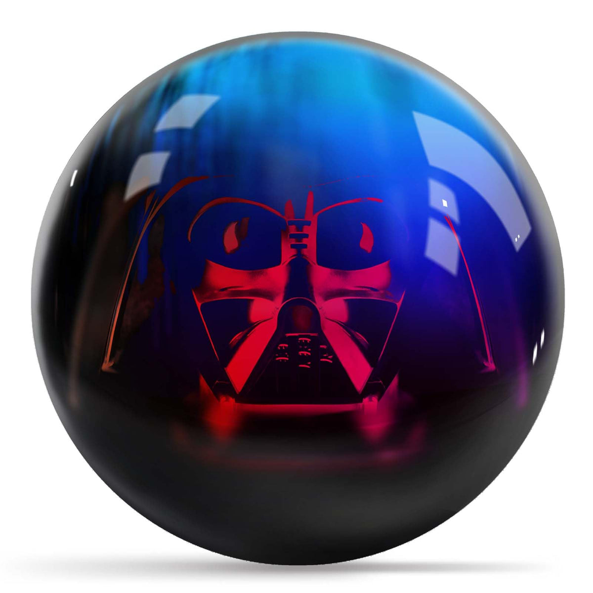 KR Strikeforce Star Wars Darth Vader Helmet Undrilled Bowling Ball (6, Pounds) - view 1