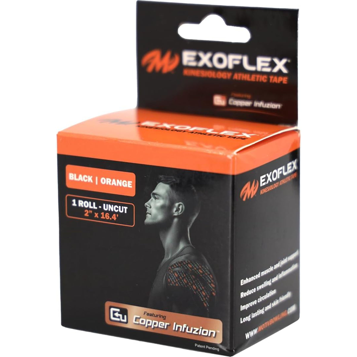 Motiv Exoflex Kinesiology Tape Roll Athletic Support
