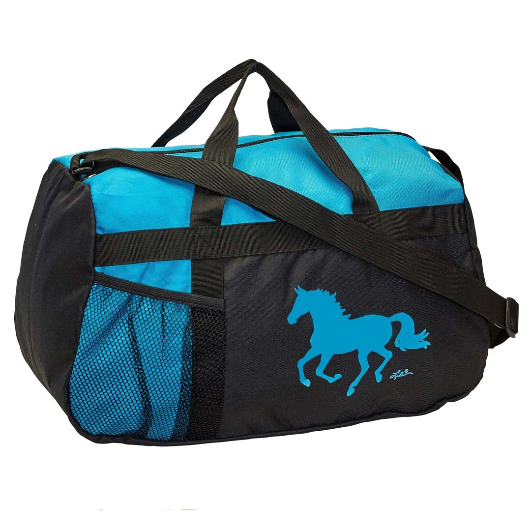 AWST Int βLilaβ Galloping Horse Duffle Bag