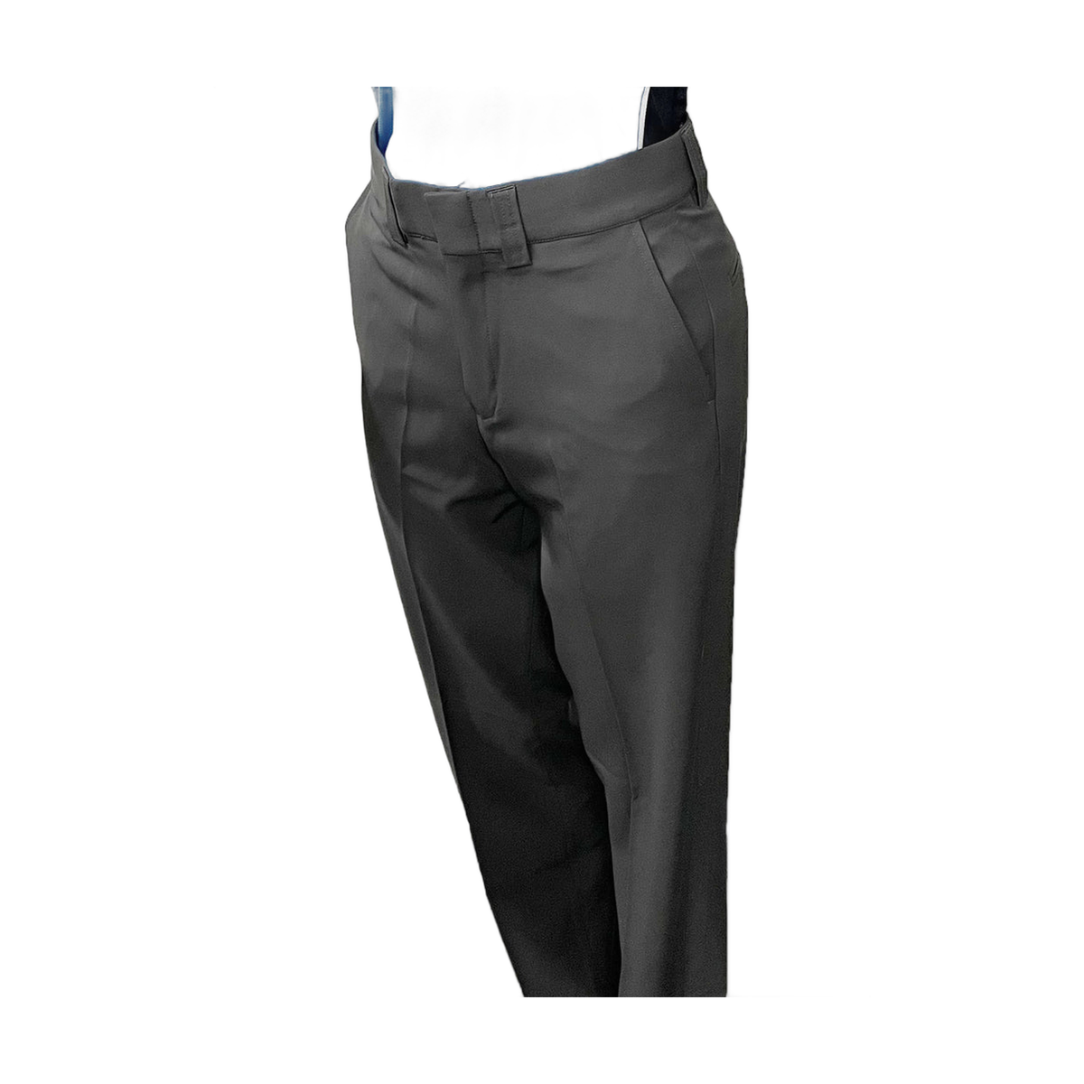 Smitty BBS-360 Womens 4-Way Stretch Flat Front Combo Umpire Pants Charcoal Grey - charcoal grey
