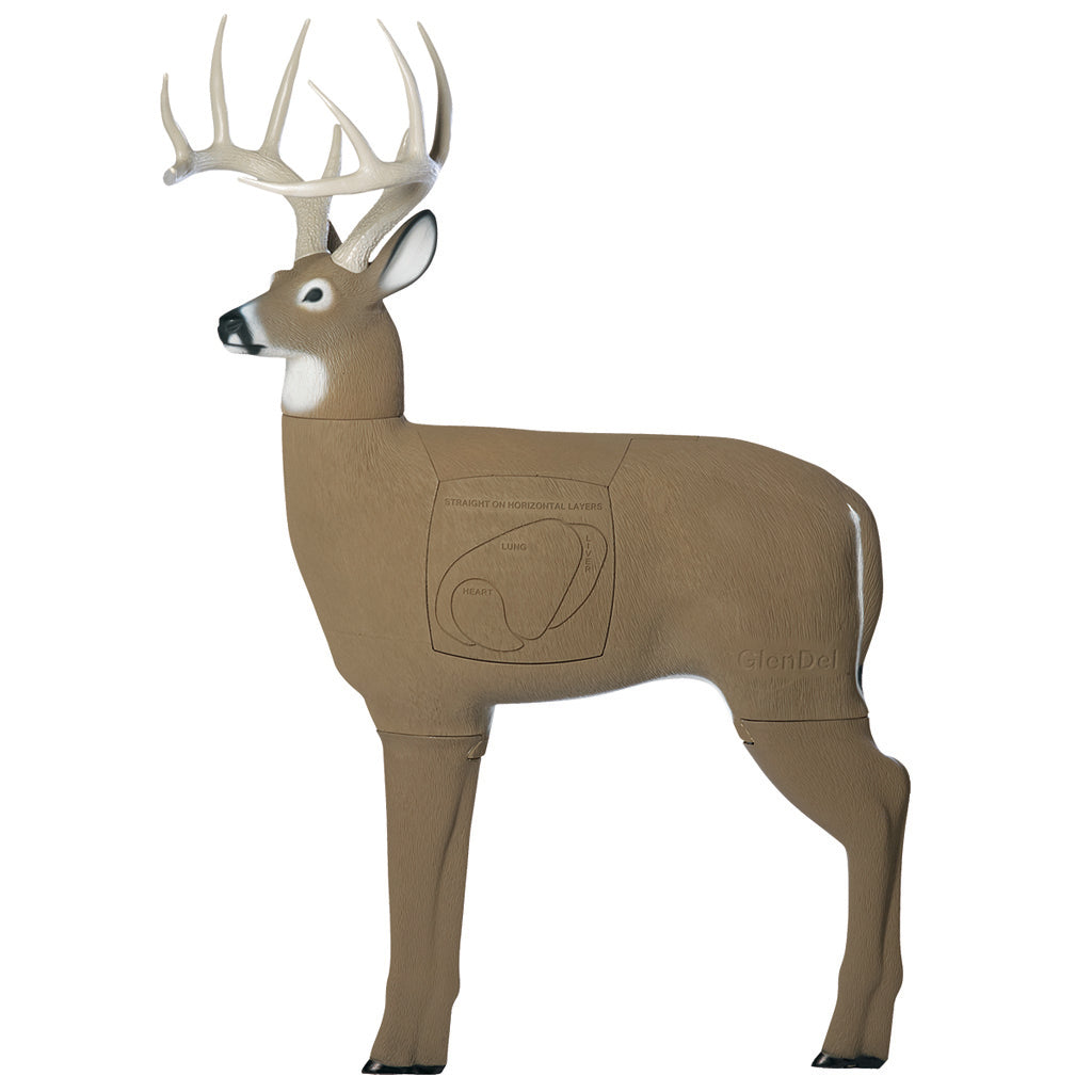 GlenDel Crossbow Buck Target - Front View