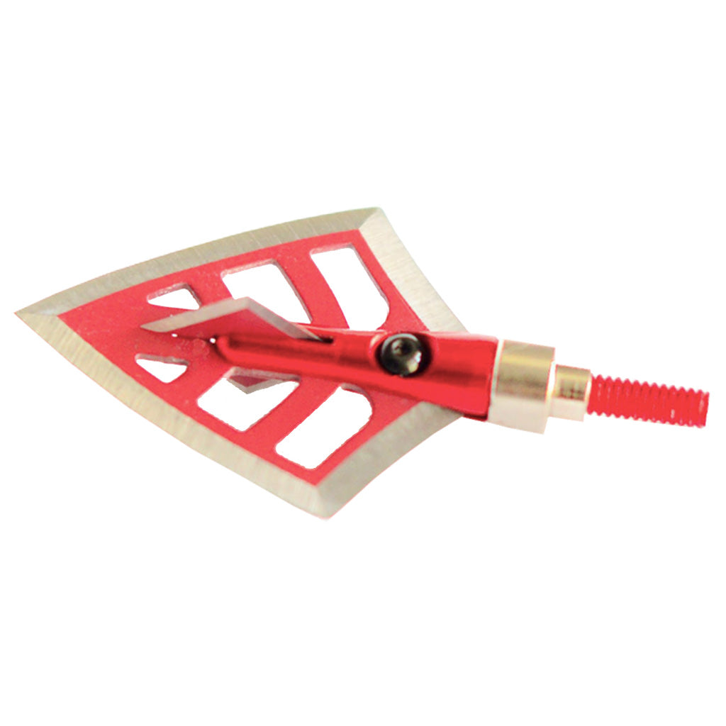 DirtNap Gear Dirt Nap Gear DRT Broadheads in Double Bevel Red 100/125 gr. 3 pk. - Front View
