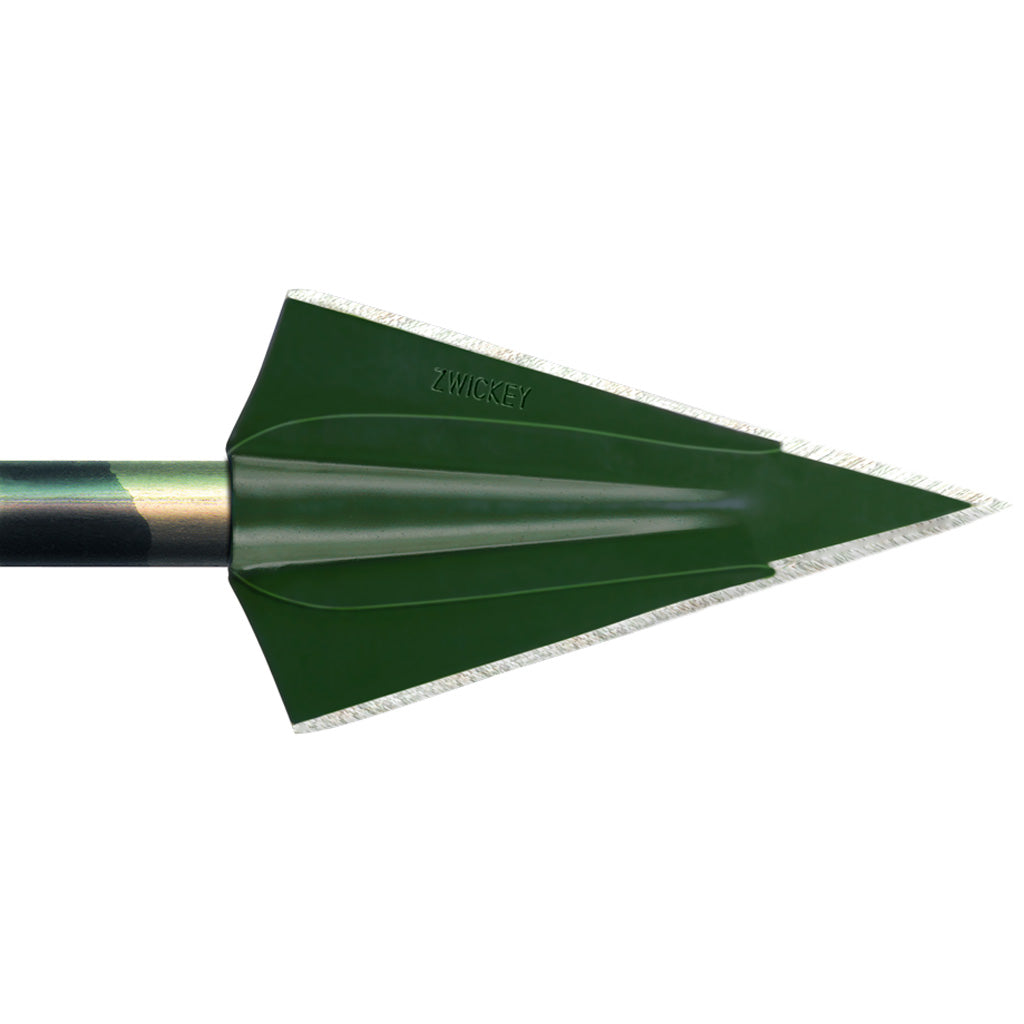 Zwickey Delta Broadheads in Glue On 2 Blade 135 gr. 3 pk. - Front View