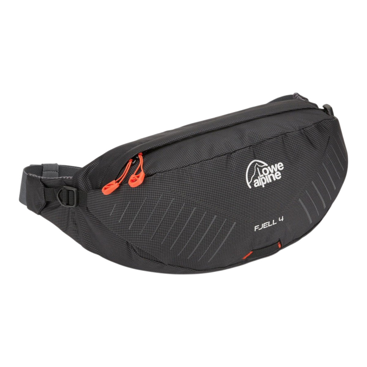 Lowe Alpine Fjell 4 Belt Pack — Black Ripstop Nylon Hip Pack