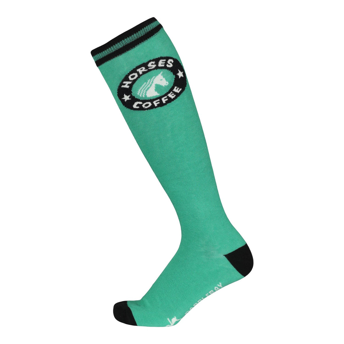 Dapplebay Knit Boot Socks-Horses & Coffee