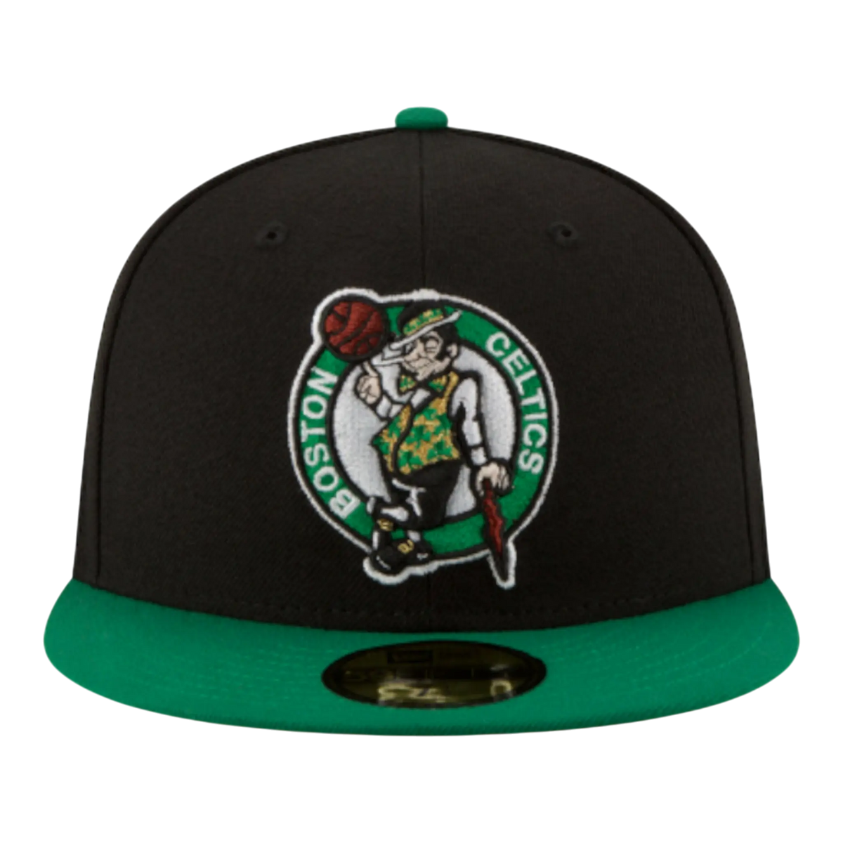 New Era 59FIFTY NBA Boston Celtics 2-Tone Men's Fitted Hat — Black/Green