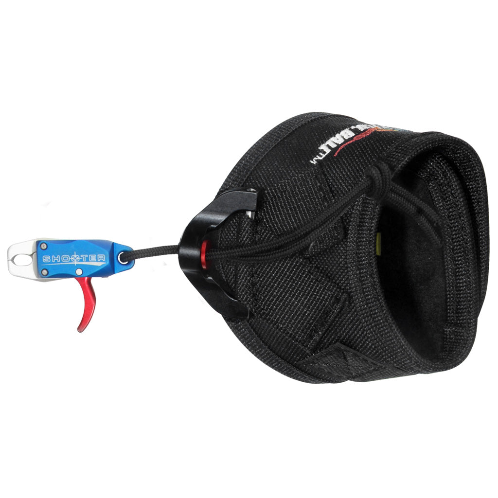 Tru Ball Shooter Release in Velcro Blue Junior - Front View