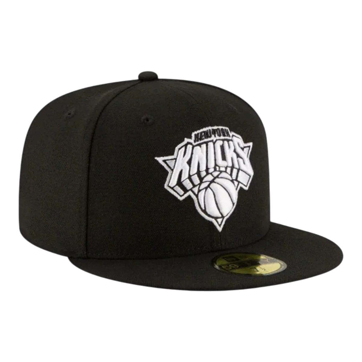 New Era 59FIFTY New York Knicks Men's Fitted Hat — Black/White