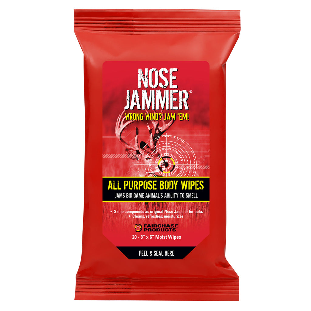 Nose Jammer Body Wipes - Front View