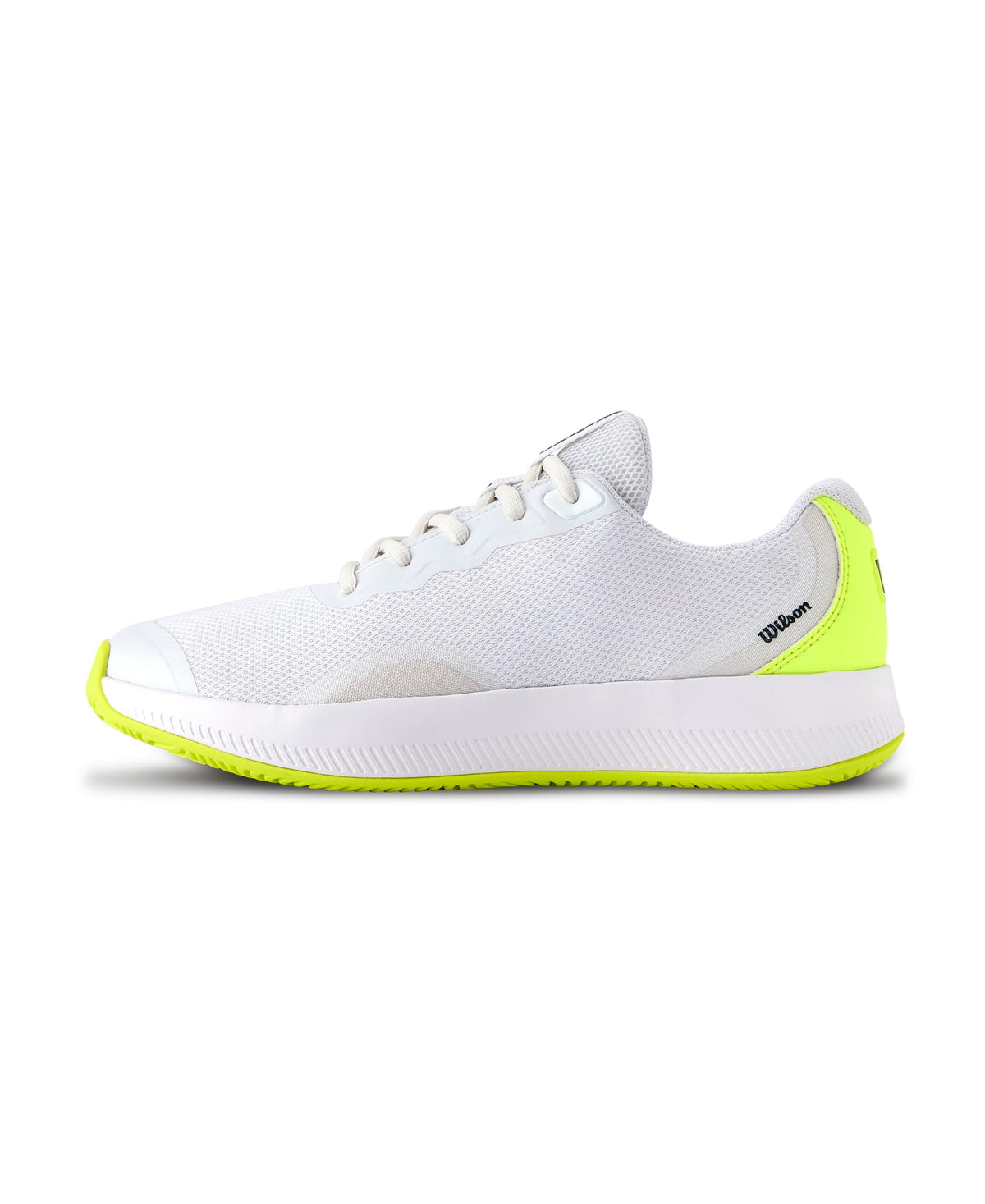 Wilson Intrigue Lite Womens Tennis Shoes, White/Safety Yellow/Navy Blazer - main view