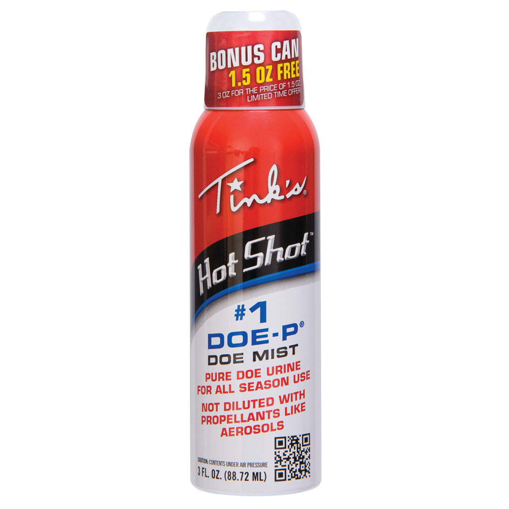 Tinks Hot Shot #1 Doe-P Non-Estrous Mist - Front View