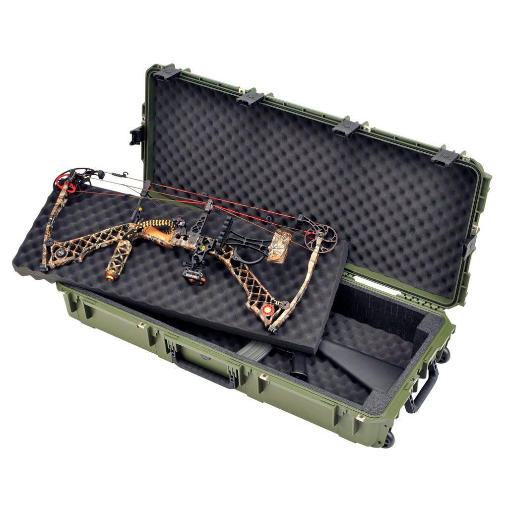 SKB iSeries Double Bow/Rifle Case - Front View
