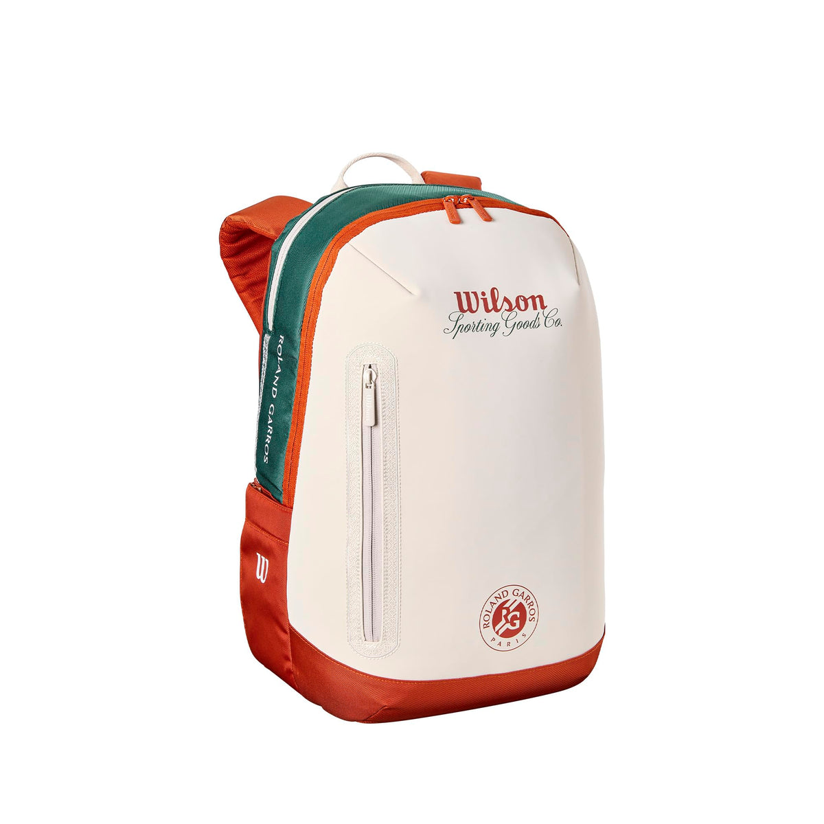 Wilson Roland-Garros 2026 Tennis Backpack, Cream/Clay - main view