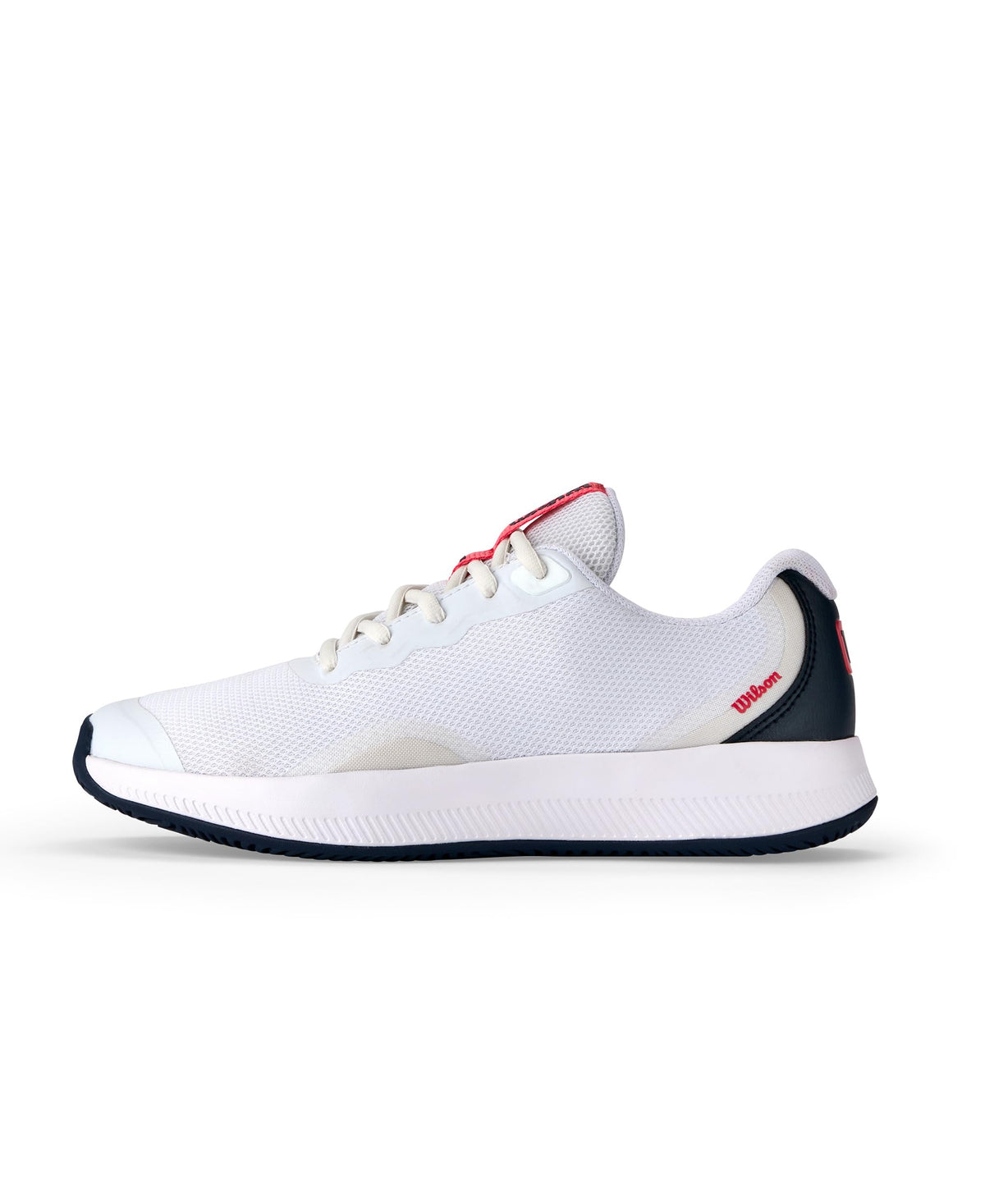 Wilson Intrigue Lite Womens Tennis Shoes, White/Navy Blazer/Dubarry, Size 11 - main view