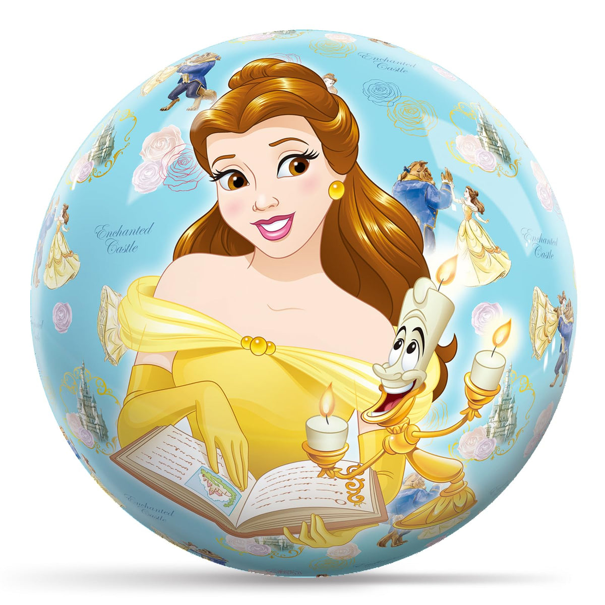 KR Strikeforce Disney Beauty and the Beast Characters Undrilled Bowling Ball (6, Pounds) - view 1