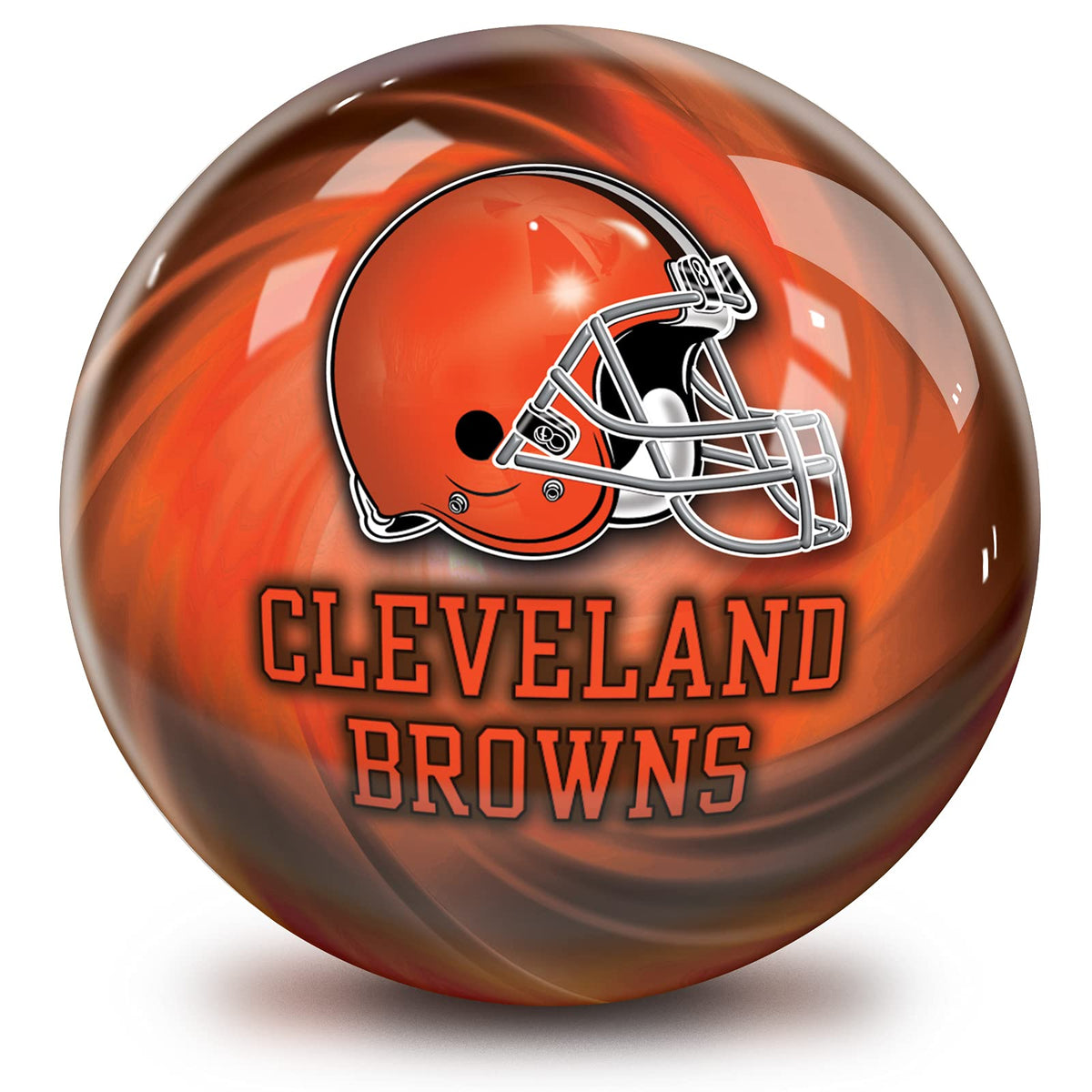 KR Strikeforce Strikeforce Bowling Officially Licensed NFL Cleveland Browns Undrilled Bowling Ball (10) - view 1
