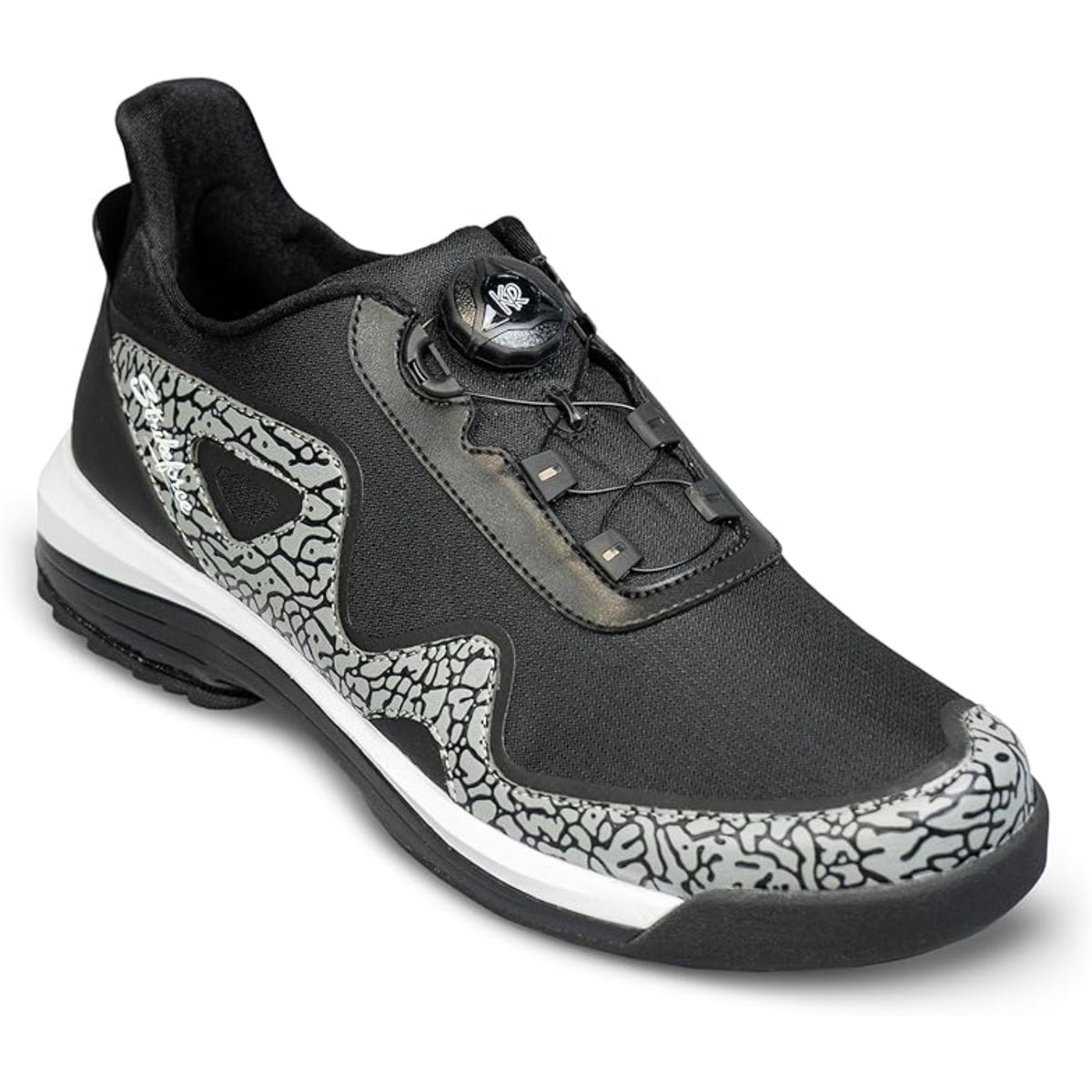 KR Strikeforce TPC Gladiator Black/Stone Right Hand Wide Bowling Shoe, Bowling Shoes and Gear