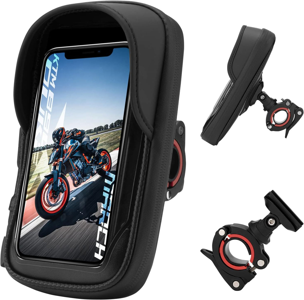 Waterproof Motorcycle Handlebar Phone Bag