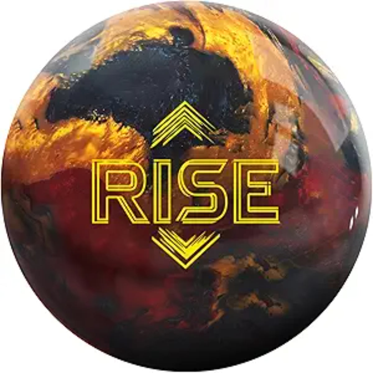 KR Strikeforce Rise Red Black Gold Pearl Bowling Ball, Bowling Ball Specs