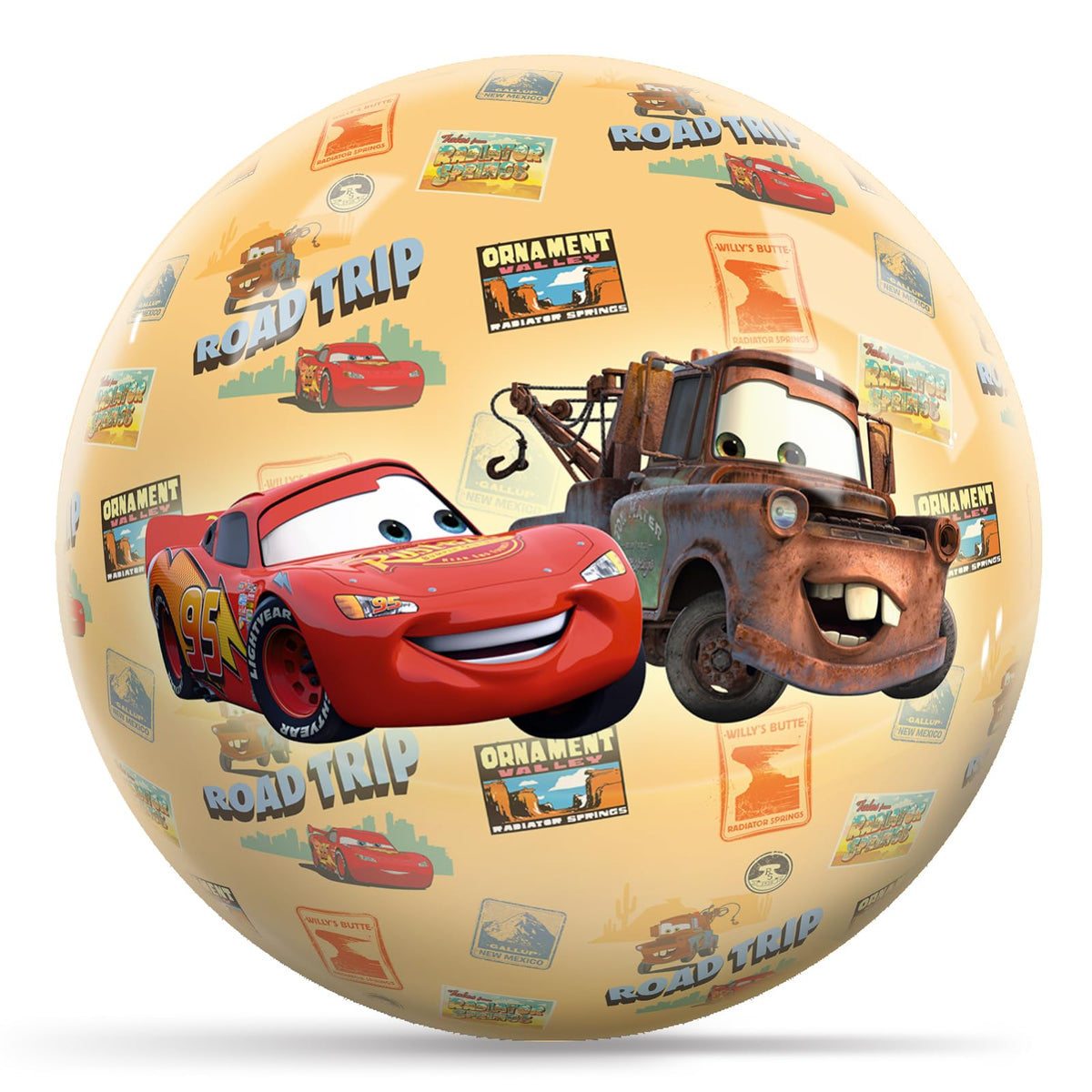 KR Strikeforce Disney Cars Characters Undrilled Bowling Ball (6, Pounds) - view 1