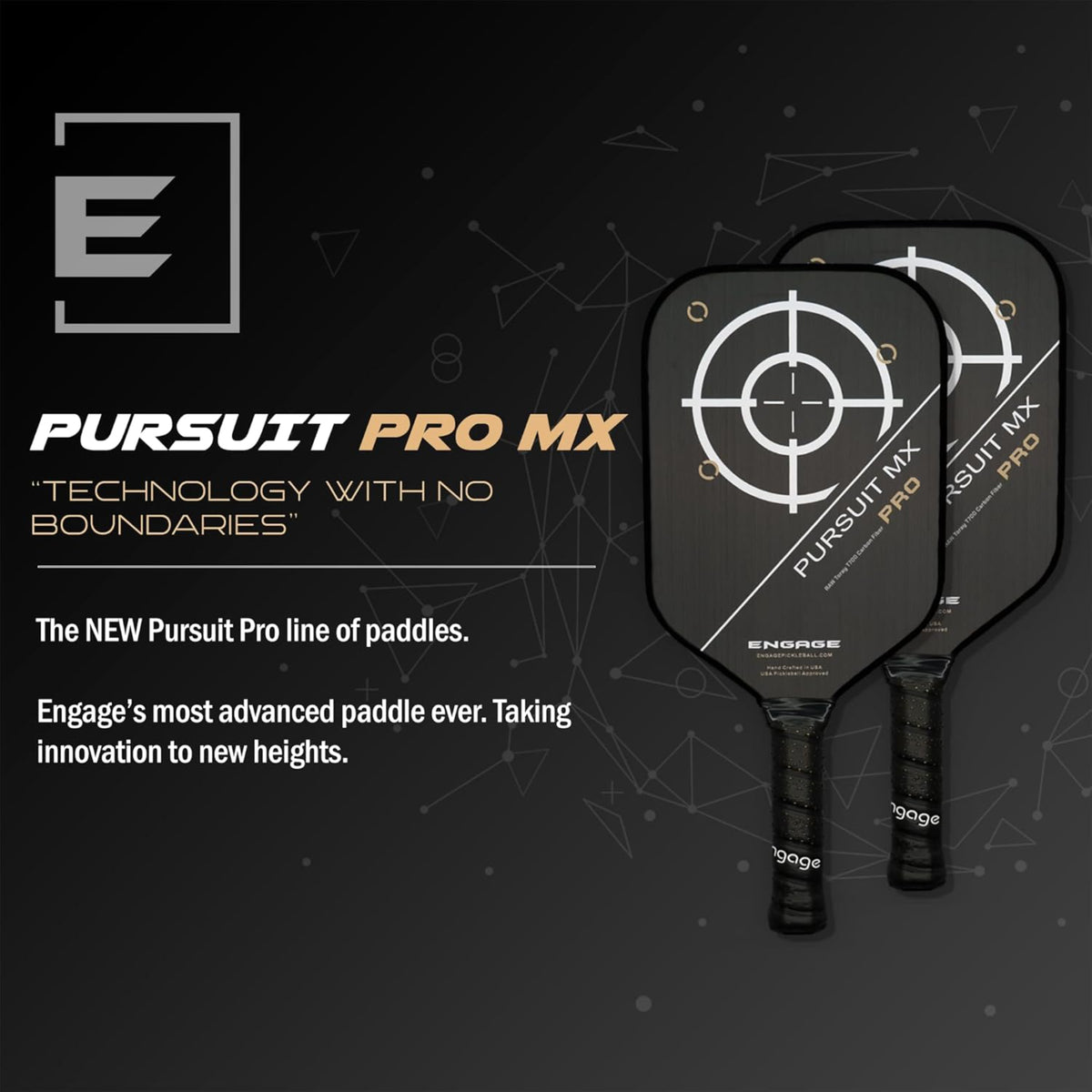 Engage Pursuit Pro MX 6.0 Pickleball Paddle