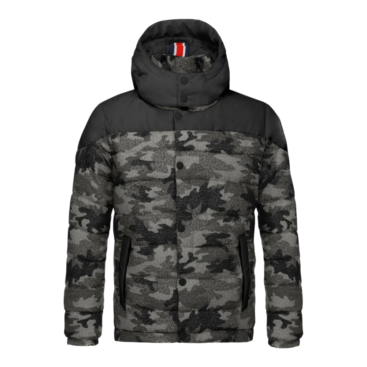 Invicta Joey Hip-Length Men's Puffer Jacket — Anthracite/Dark Grey