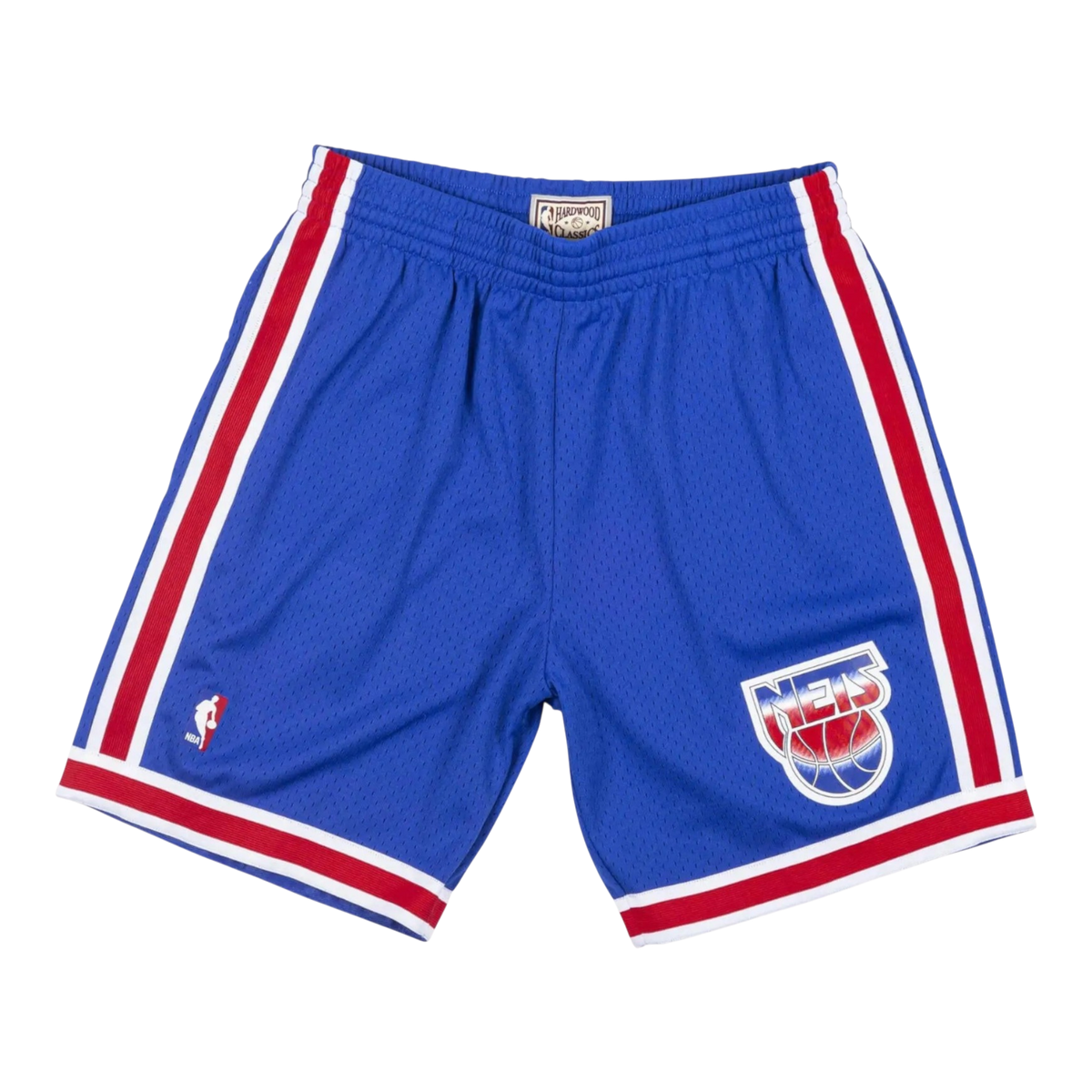 Mitchell & Ness Swingman New Jersey Nets Road 1993-94 Men's Shorts — Royal Blue/White/Red