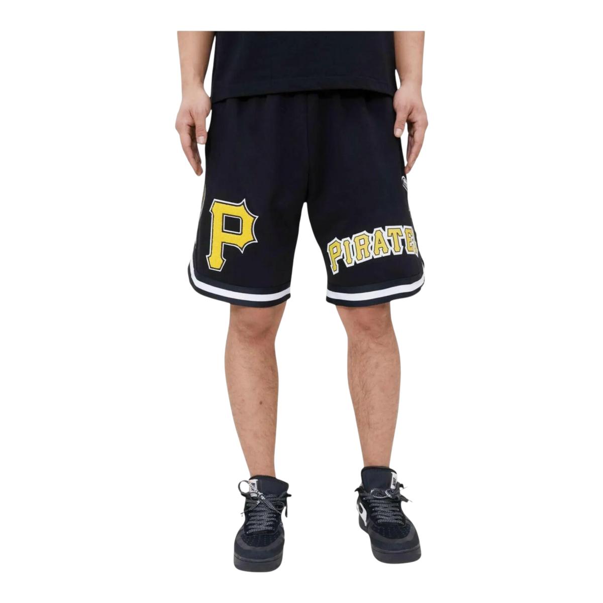 Pro Standard Pittsburgh Pirates Pro Team Jogger Men's Shorts — Black