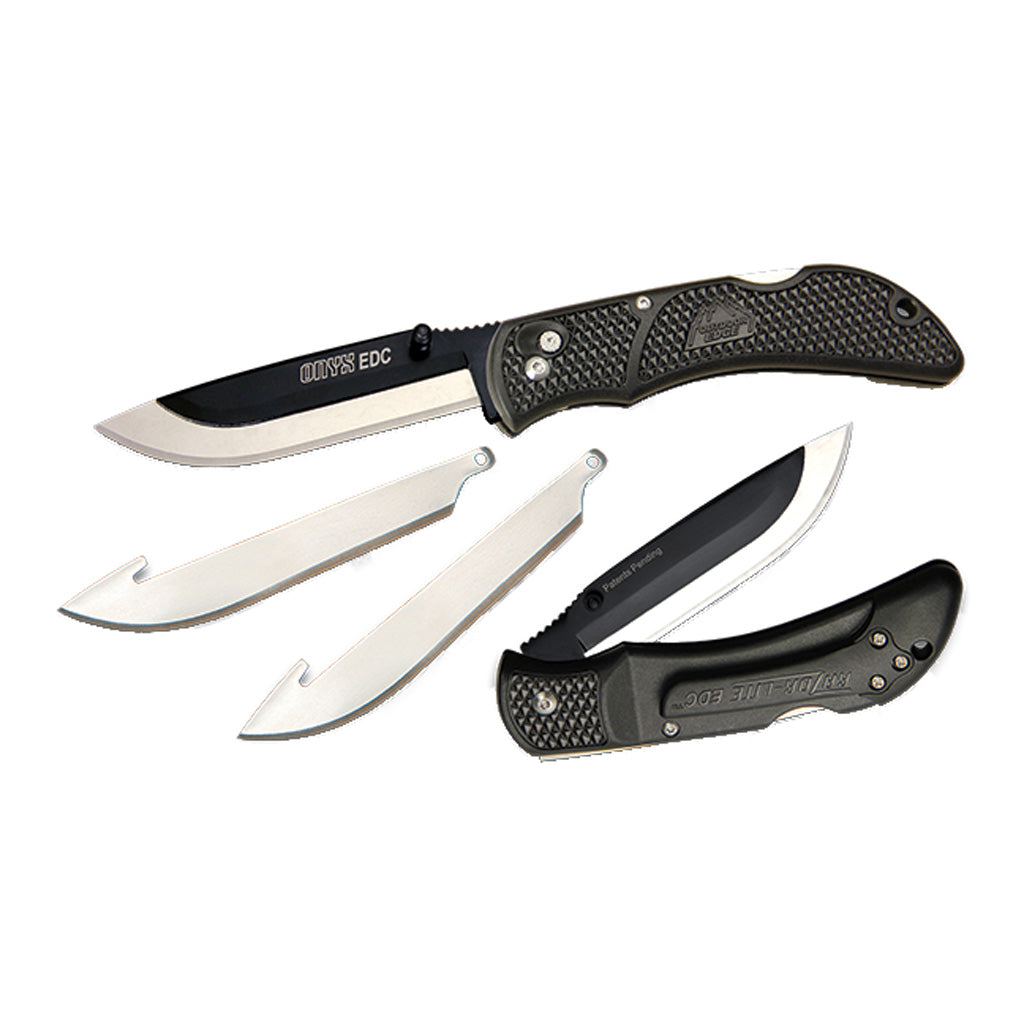 Outdoor Edge Onyx EDC Knife - Front View