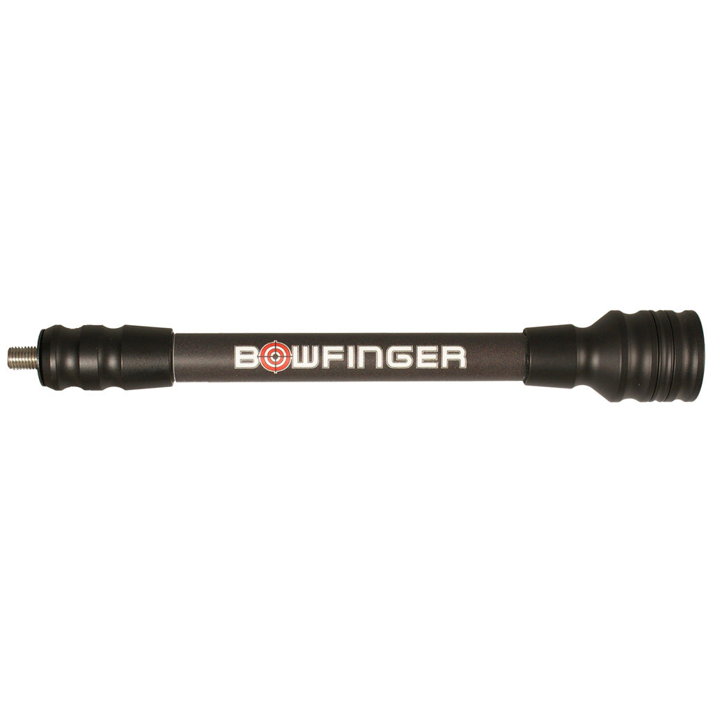 Bowfinger Ultimate Hunter Stabilizer in Black 8 in. - Front View