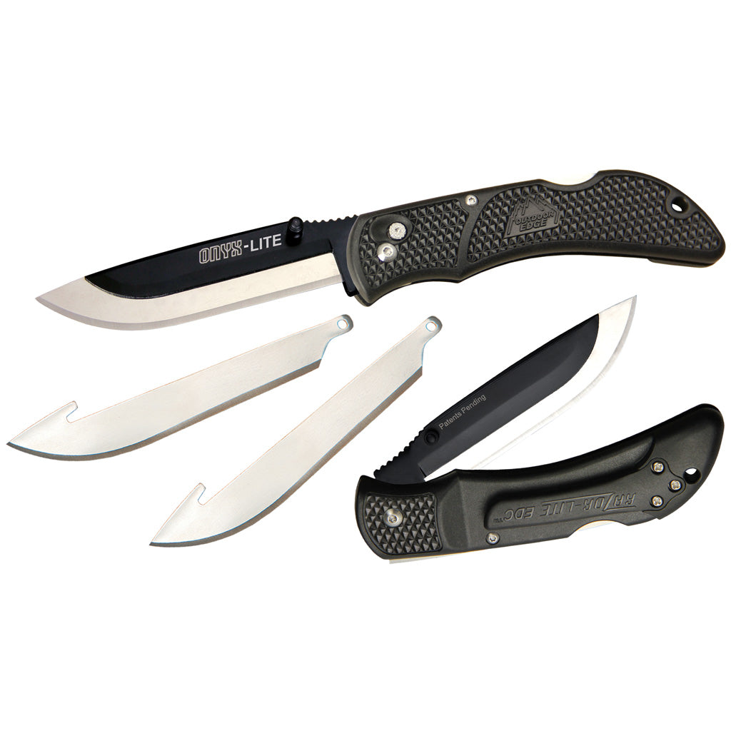 Outdoor Edge Onyx-Lite Knife - Front View
