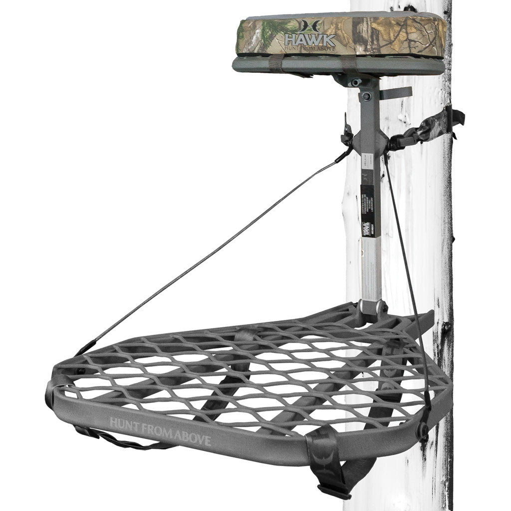 Hawk Treestands Hawk Helium XL Hang On Stand - Front View