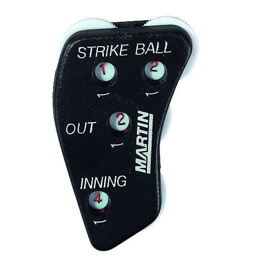 Martin Sports Plastic Umpire Indicator, 4 Wheel, Dozen - Front View