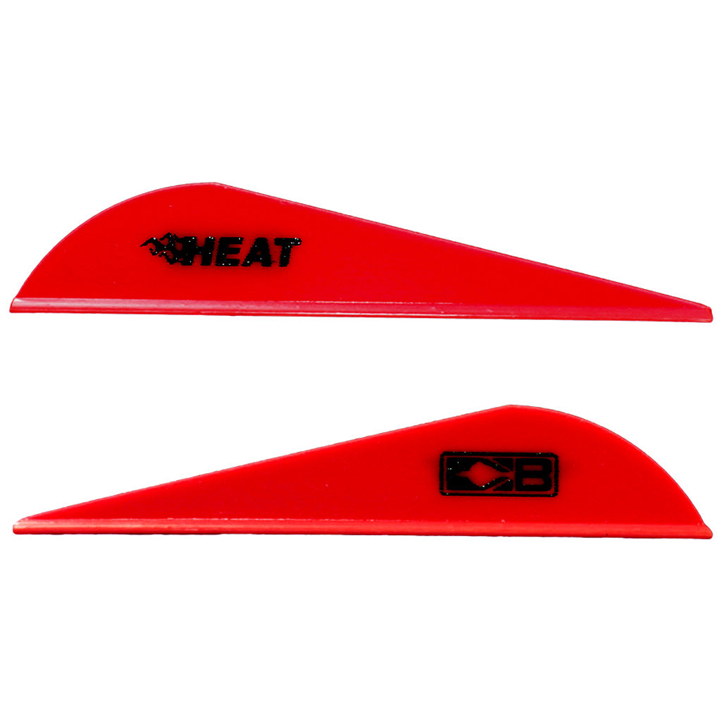 Bohning Heat Vanes in Red - Front View