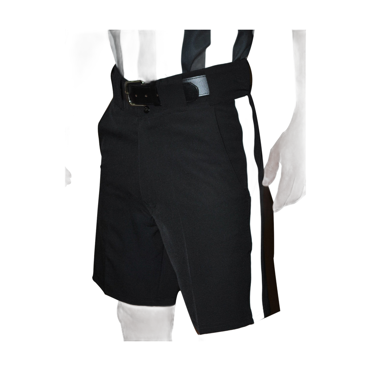Smitty FBS-180 Football Shorts 1 14 White Stripe Polyester Fabric - polyester fabric