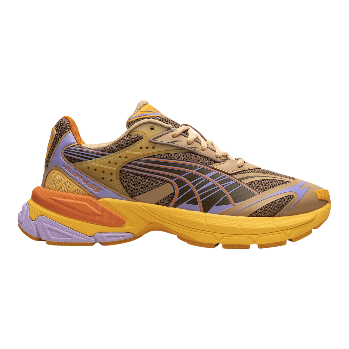Puma Velophasis Multi Men's Sneakers — Chocolate Chip/Flaxen