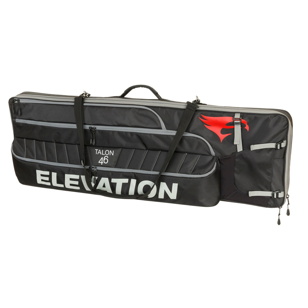 Elevation Talon 46 Bow Case in Grey - Front View