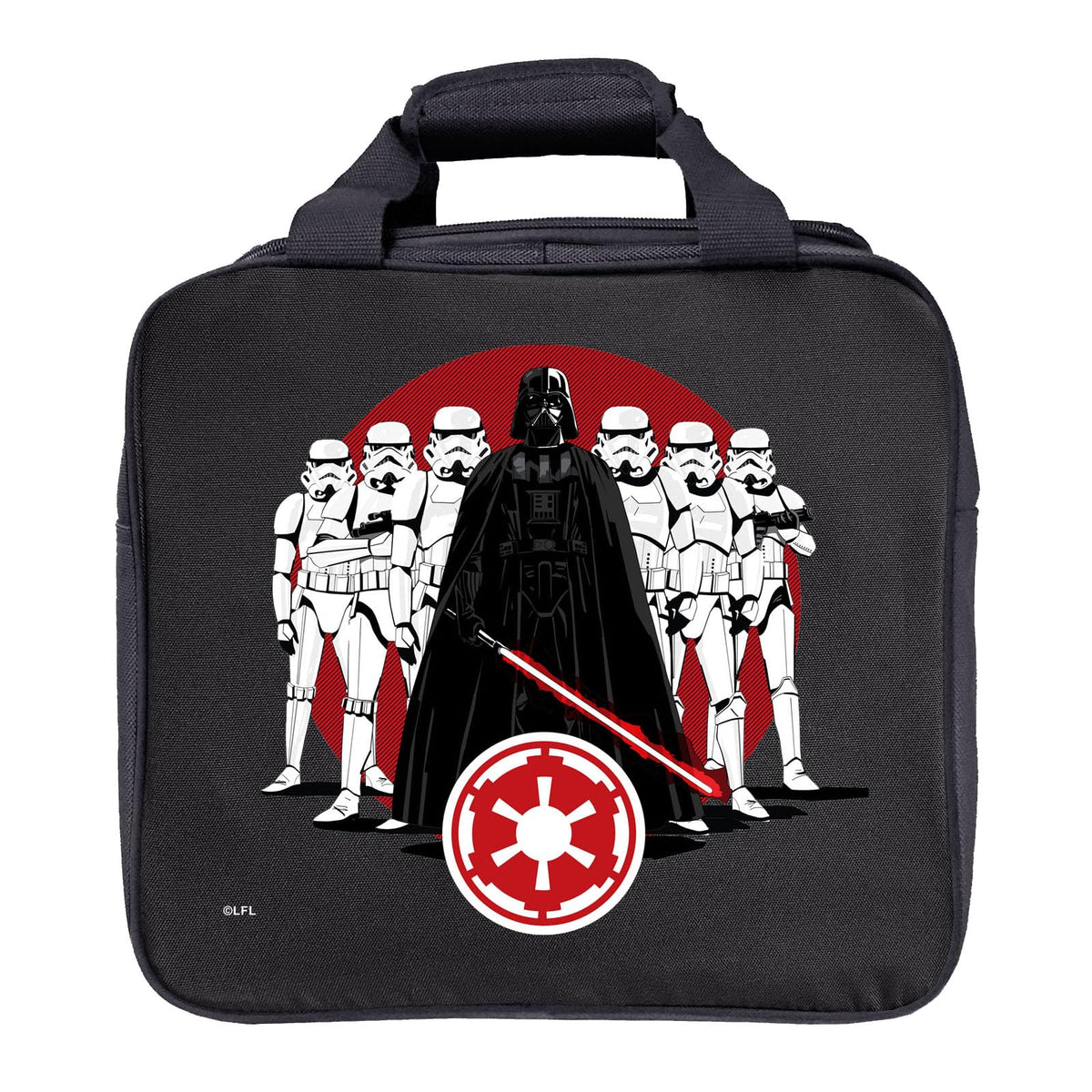 KR Strikeforce Star Wars Bowling Ball Tote Bag with Inside Shoe Storage and Side Accessory Pocket (Imperial Stormtroopers) - view 1