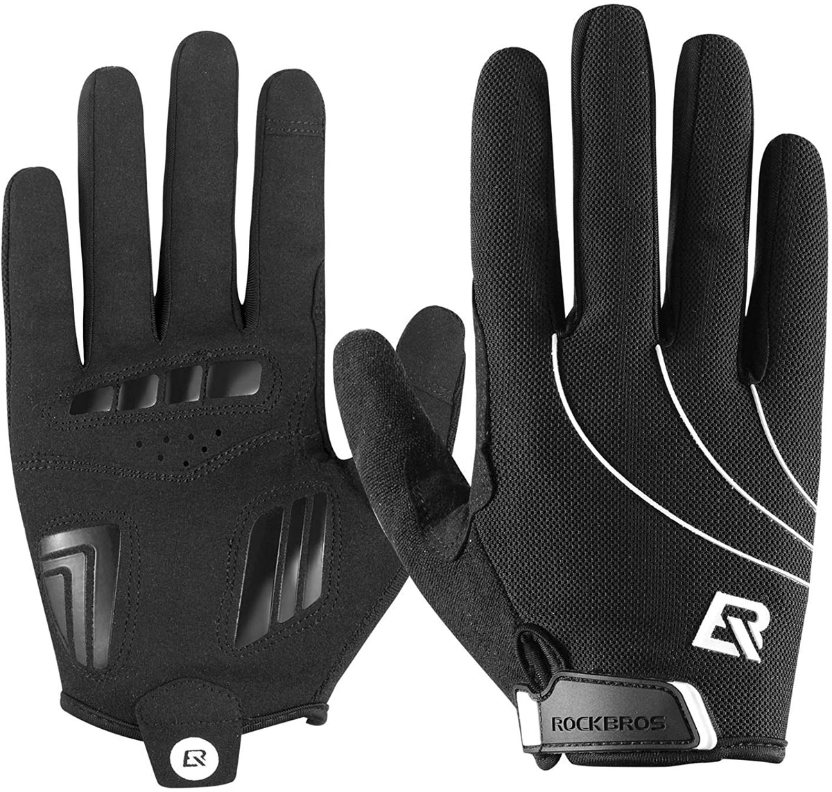 Cycling Full Finger Gloves Outdoor Sport Gloves Fit for Spring Autumn