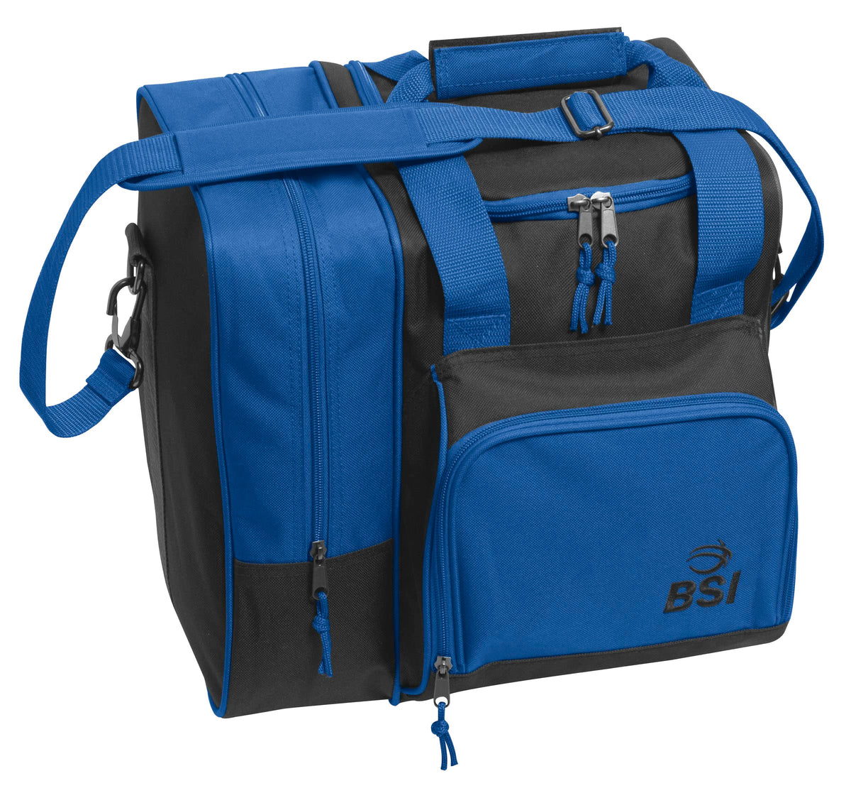 BSI Deluxe Single Ball Bowling Bag- Blue - view 1